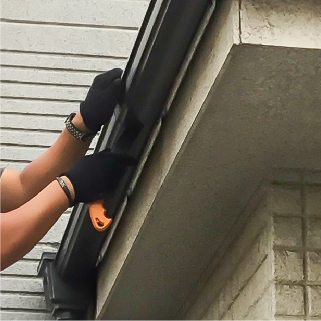 雨どい修理写真