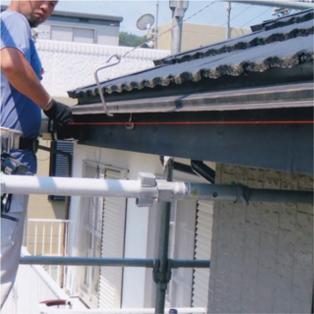 雨どいの取り替え