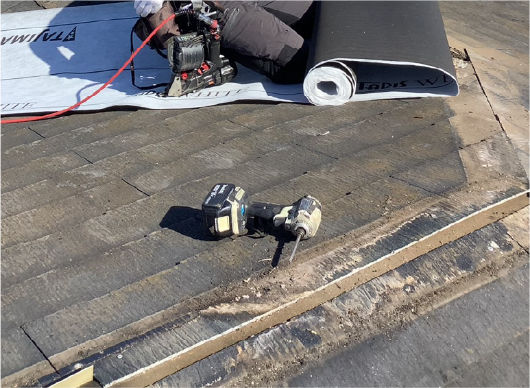 グループホームこまくさの家 施工中の様子